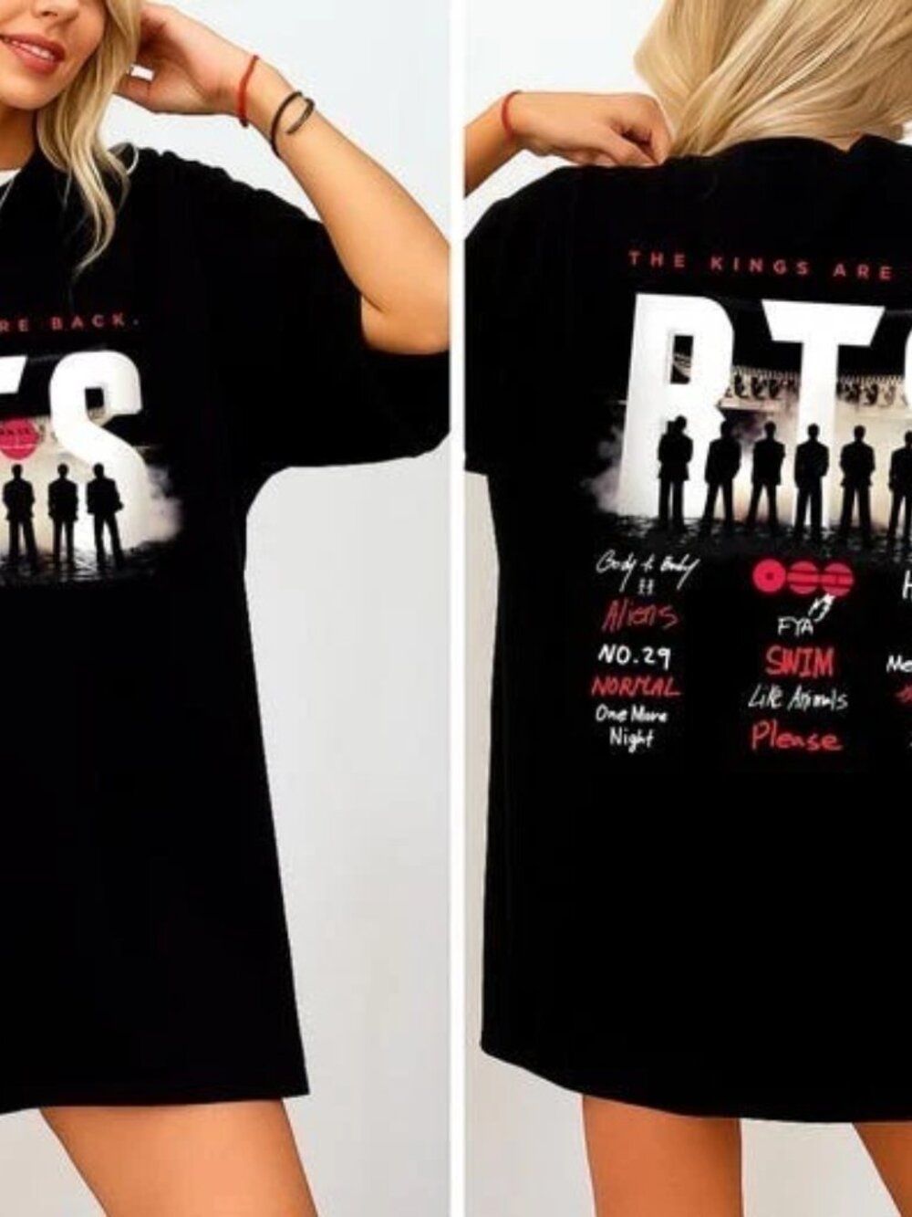BTS Arirang Tracklist The Kings Are Back Shirt, Bangtan 2026 Concert Tee